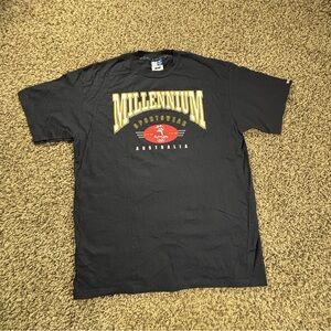 Y2K Sydney Olympic Games 2000 Australia T-shirt ACME Bonds Blue Men’s Size Large